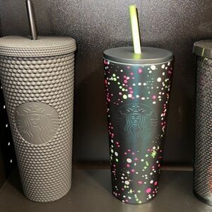 Starbucks Black and Multicolor Tumbler bundle